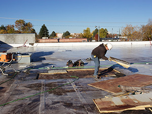 Flat Roof Repair Waterloo, Iowa 1